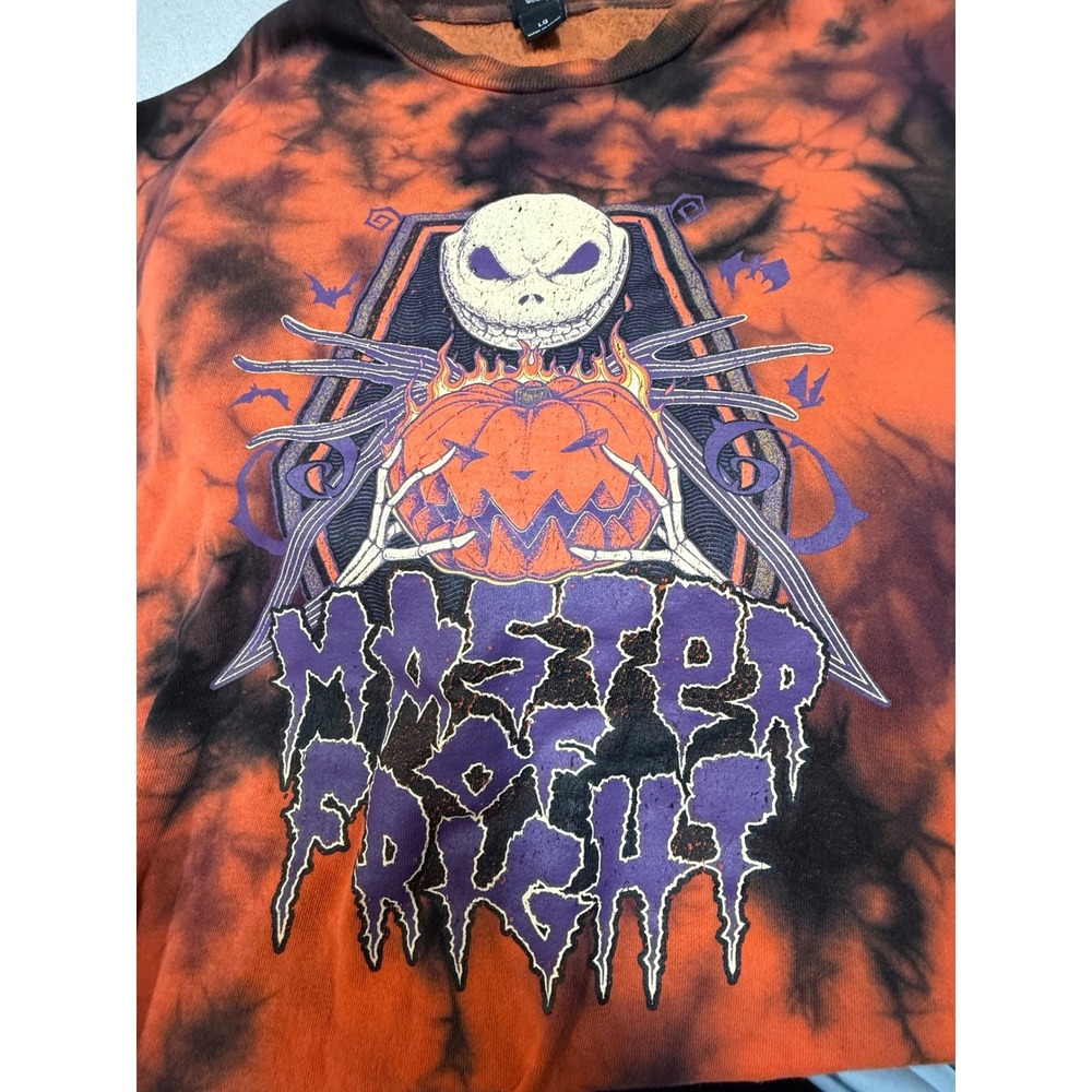 Disney Nightmare Before Christmas sweatshirt featuring Jack Skellington